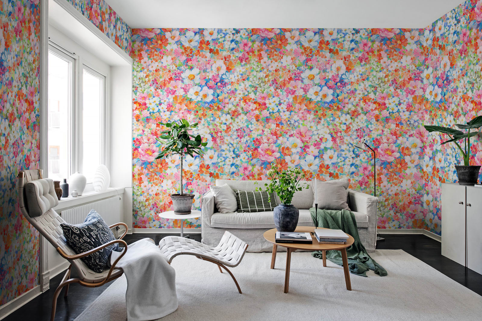 Flowerhaze, Color Wallcoverings