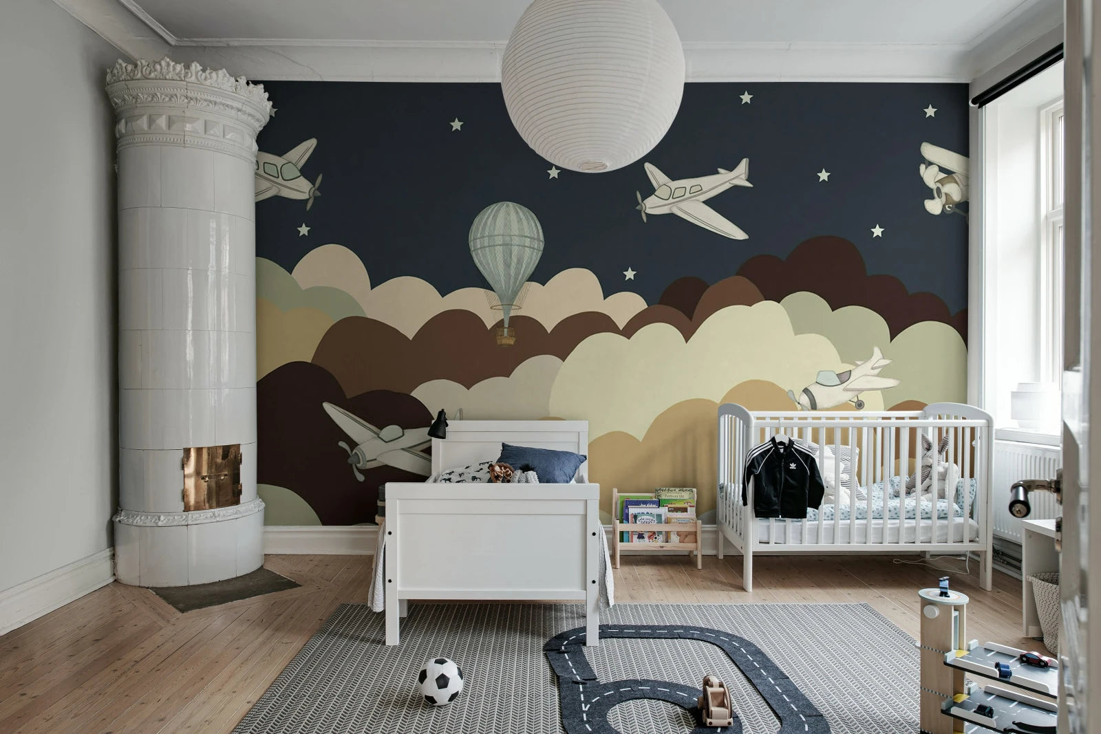 Fly Away, Brown Wallcoverings