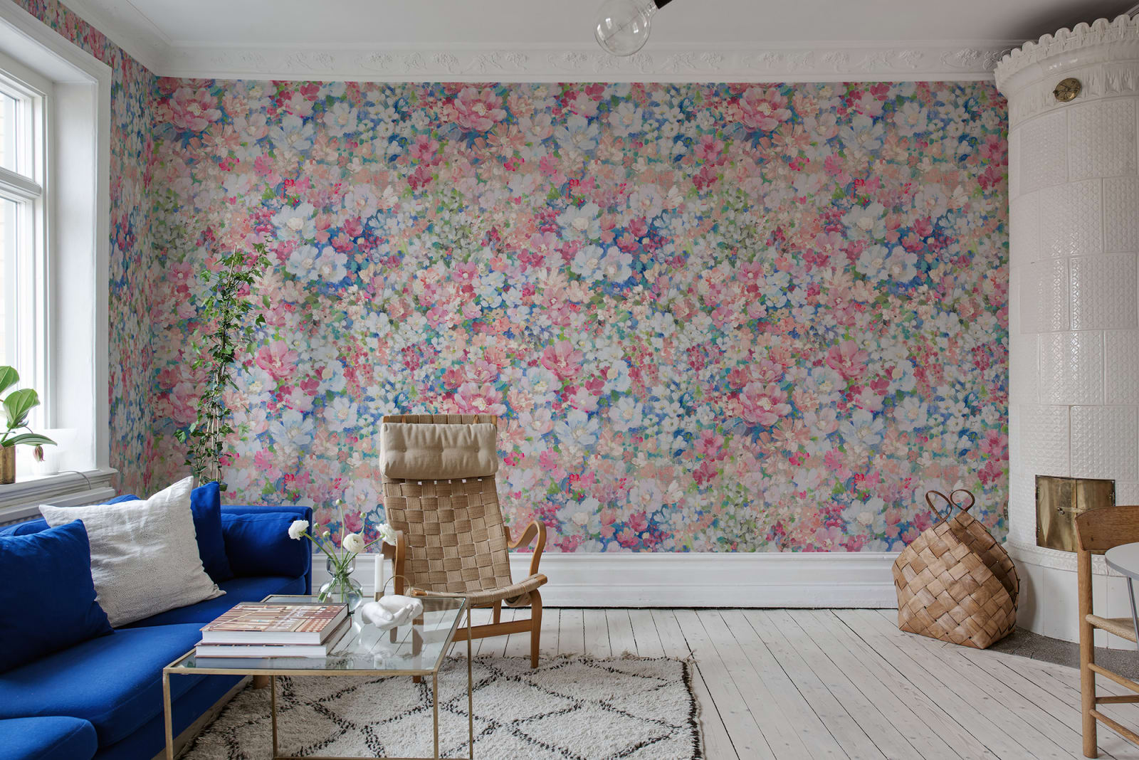 Flowerhaze, Pink Wallcoverings